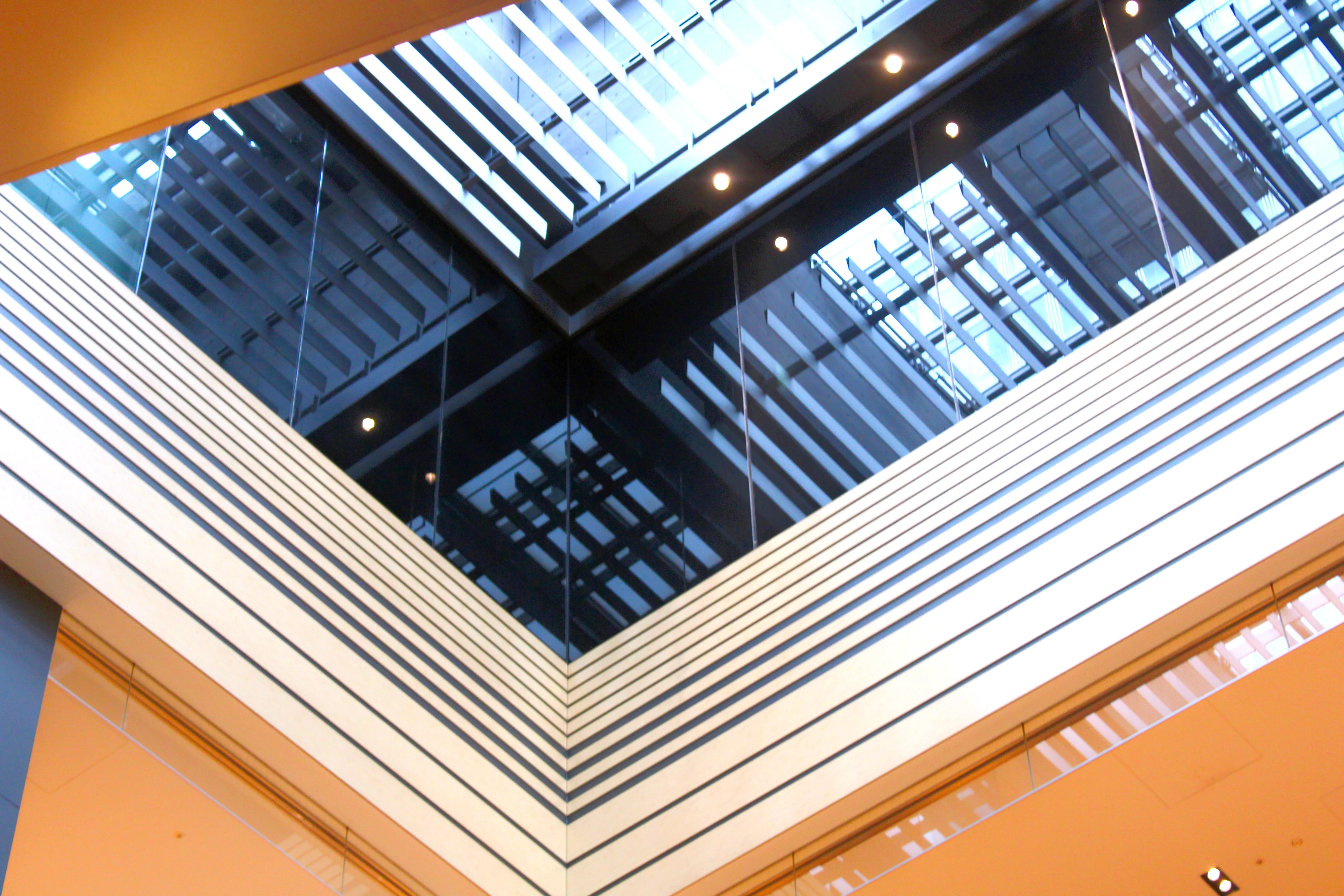 A neat photo of an overhang